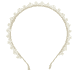 Slim Pearl Headband - Off-White