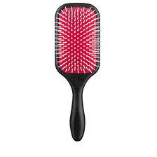 D38 Power Paddle Brush 13-reihig, schwarz/rot