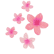 Frangipani Set Pinces À Cheveux & Clip