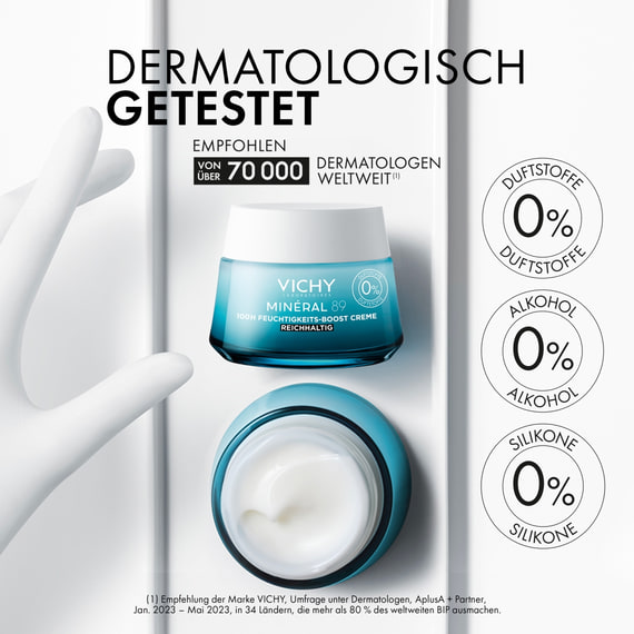 Feuchtigkeits-Boost Creme 100H für trockene Haut