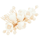Hair Comb With White Flowers