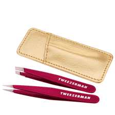 Mini Pinzette schräg und spitz Set Celestial Fuchsia