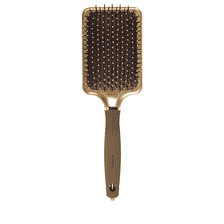  Expert Care Rectangular Nylon Bristle Gold&Brown L