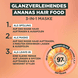 Glanzverleihende Ananas Hair Food - 3in1 Maske