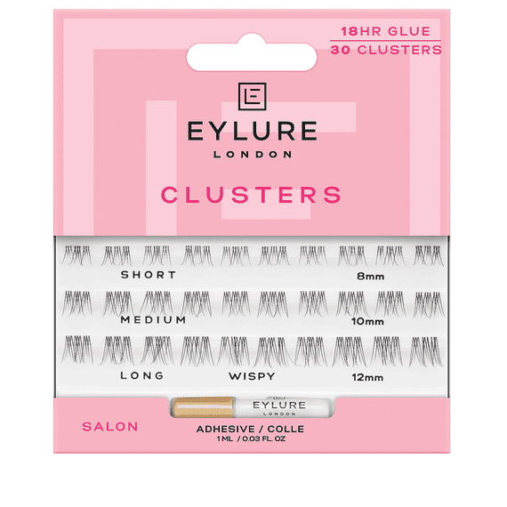 Wimpern Clusters – Black Wispy