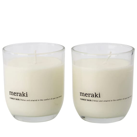 Scented Candle Set - Forest Rain
