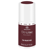Alessandro - Striplac Peel or Soak - Velvet Red - 8ml