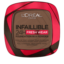 Infaillible 24H Fresh Wear Make-Up-Polvere 390 Ebony