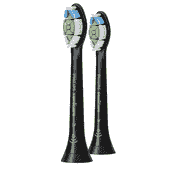 W2 Optimal White Standard brush heads for sonic toothbrush 2x