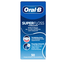 Super Floss Zahnseide - 50 Fäden