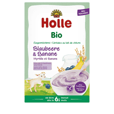 Pappa Latte Mirtillo & Banana al Latte di Capra Bio