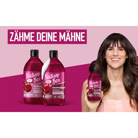 Suppleness conditioner with cherry oil