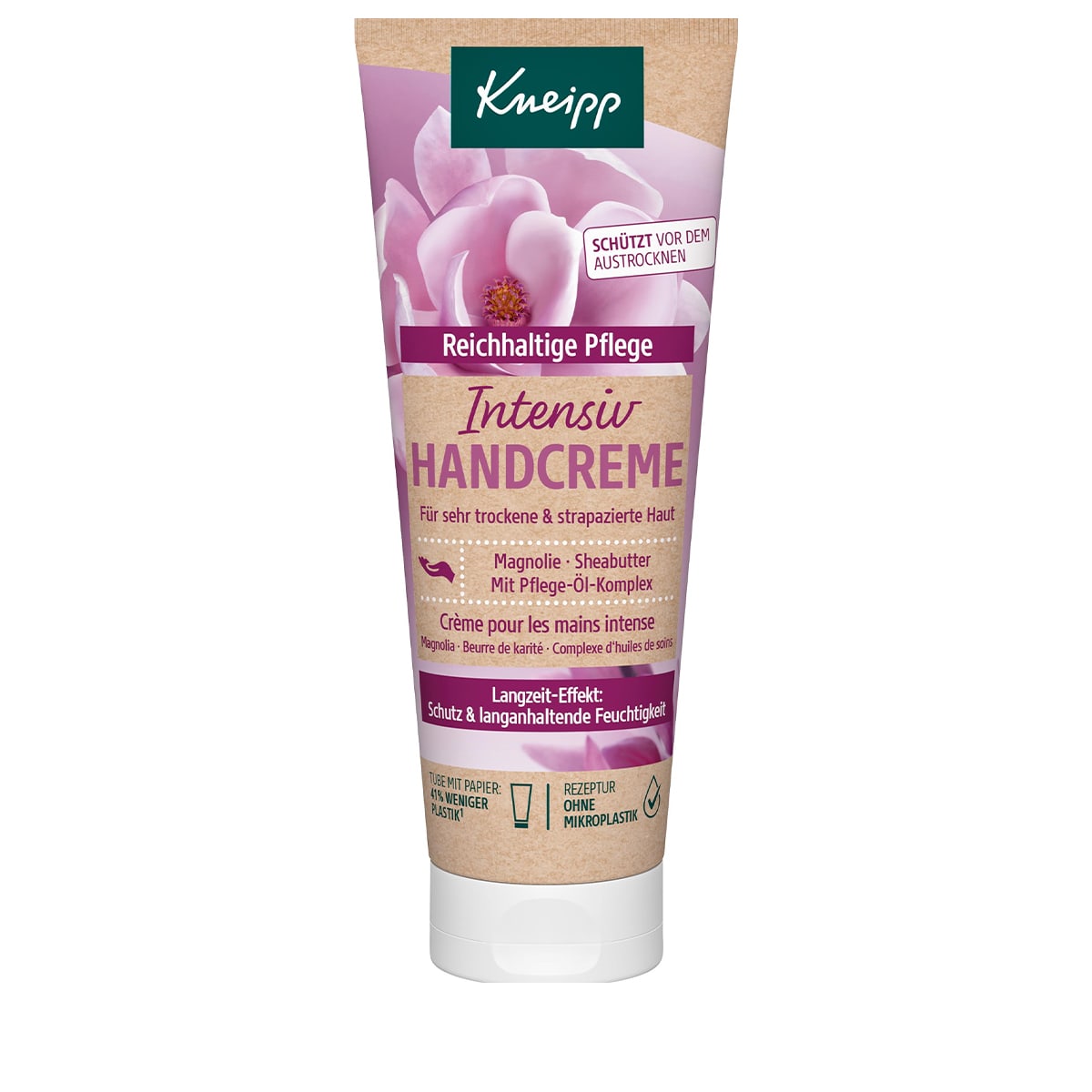 Florex Handcreme Mit Olivenöl & Schafmilch – 75 Ml, Intensive Pflege Für Trockene Hände, Ohne Palmöl