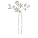 Set Of 3 Hairpins With Rhinestones & Pearls