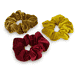 Manchester Scrunchies - curry, senape e rosso