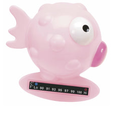 Badethermometer Globe Fish - Rosa