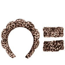 Serre-Tête Démaquillant Avec Bracelets - Leo