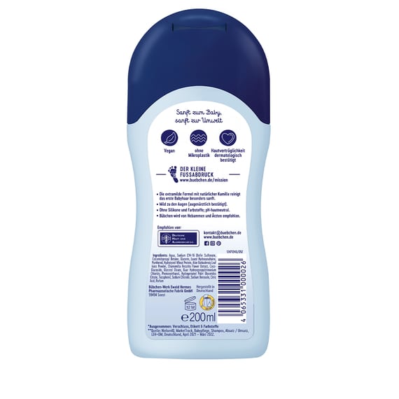 Shampooing pour bébé Sensitive