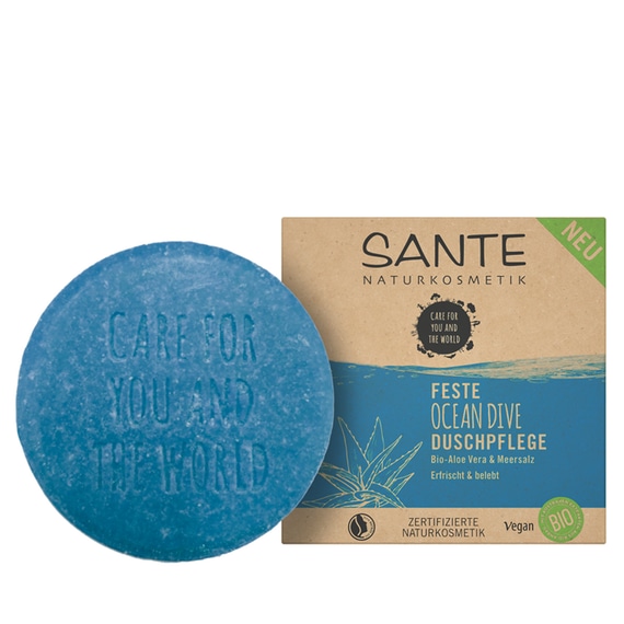Solid Ocean Dive Cura La Doccia Aloe Vera Biologica E Sale Marino