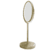 Make-up Mirror - gold, x1 and x2