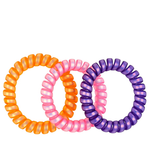 Elastici Per Capelli Spirales Beatricia – Arancione, Rosa, Viola
