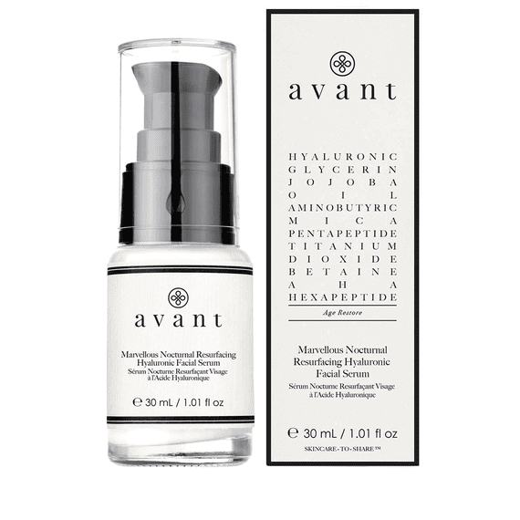 Marvellous Nocturnal Resurfacing Hyaluronic Facial Serum