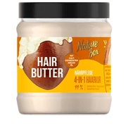 Beurre pour cheveux traitement capillaire 4 en 1 soin nutritif à l'huile d'argan
