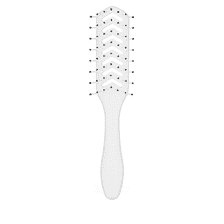 D200 Hyflex Vent Brush, 7-reihig weiss