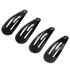 Click clack, dreieckig, metall, schwarz, 4 Stk. 3cm