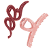 Fashion Hair Clip – Light Pink & Burgundy