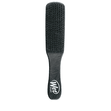 Men Detangler Black Leather