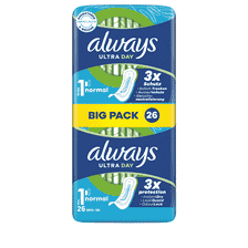 Ultra Serviette Normales Grand Pack - 26 pcs.