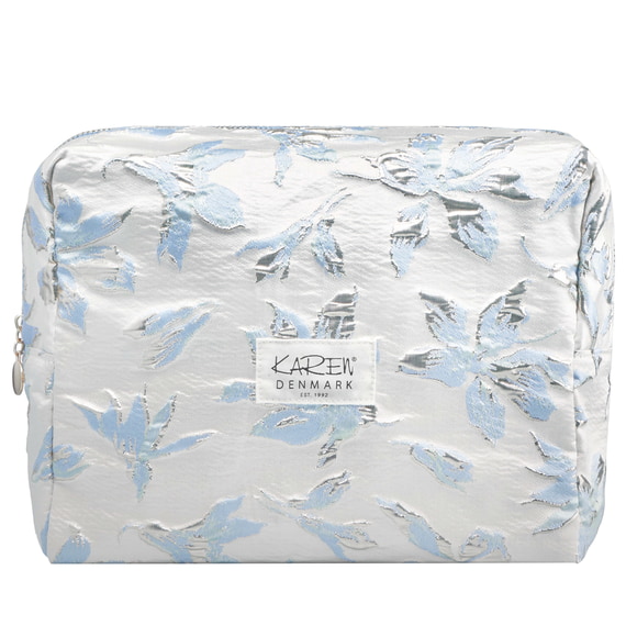 Kosmetiktasche - Blue Brocade
