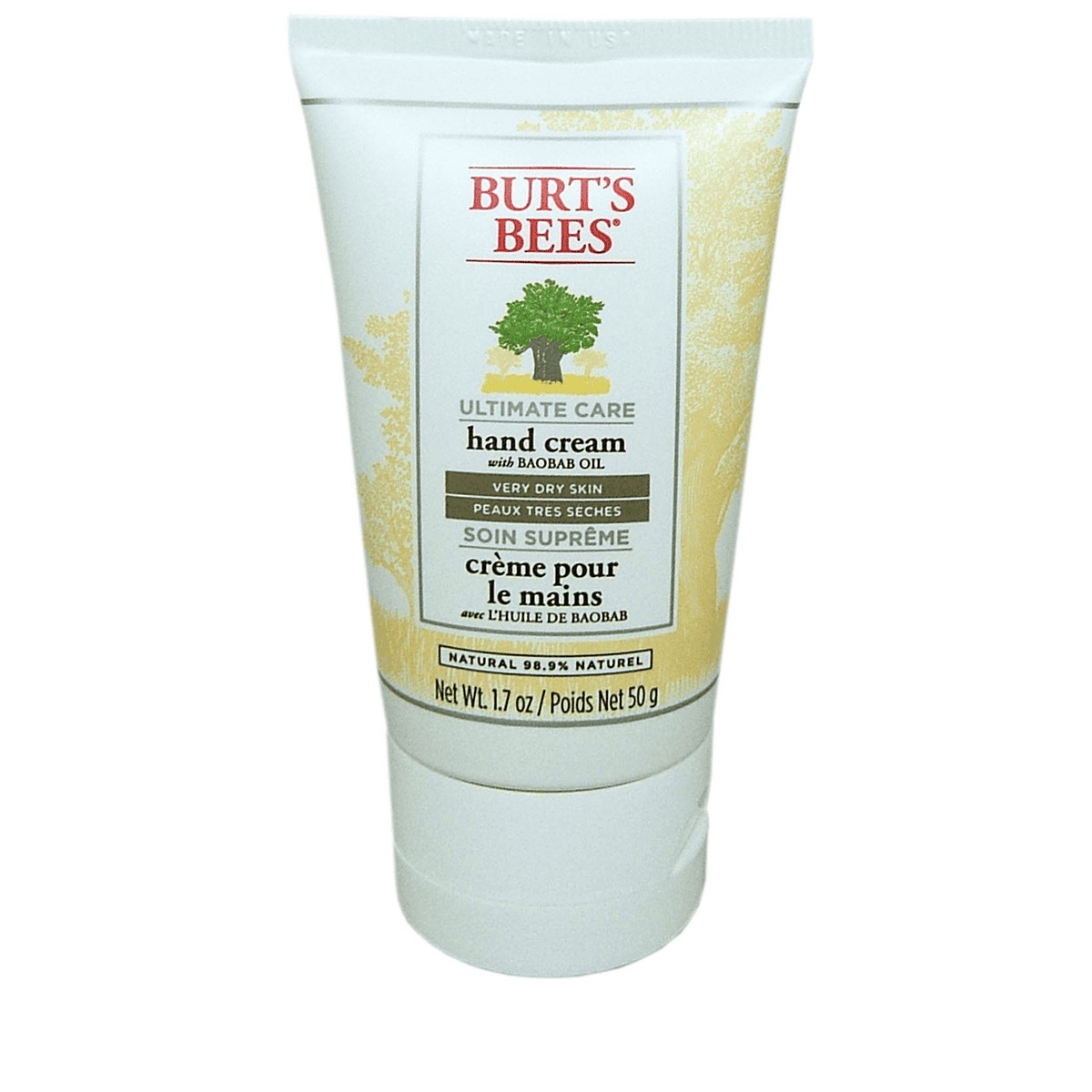 Burt's Bees • Ultimate Care Hand Cream Baobab Oil •