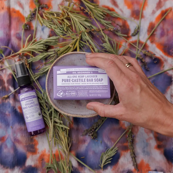 Dr. Bronner's • Organic Hand Sanitizer Lavender •