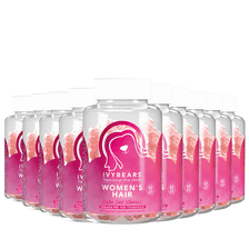 12 Monatspackung Haarvitamine für Frauen