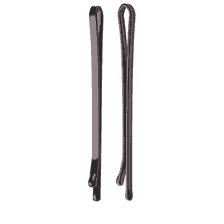 Pince À Cheveux Laquée Lisse, 45 mm, 50 pcs. - Noir