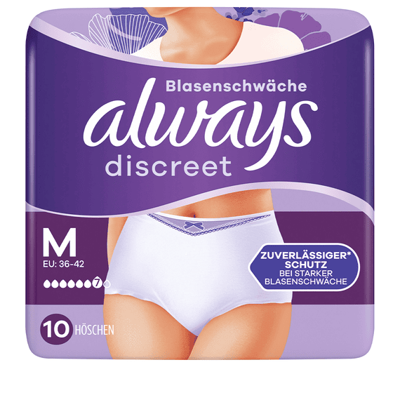 Always Discreet Mutandine Incontinenza Plus M 10 Pz. haar shop.ch