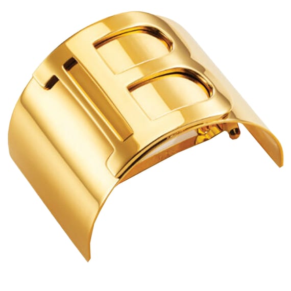 Balmain HC Gold Plated Clip L Logo