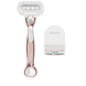 Rosegold Rasoio con 1 Lama e Supporto Doccia