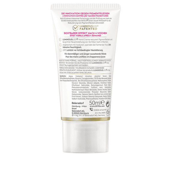 Anti-Pigmentflecken Handcreme