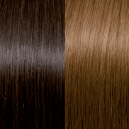 Keratin Hair Extensions 30/35 cm - Meches: 6/27, light brown/tobacco blond
