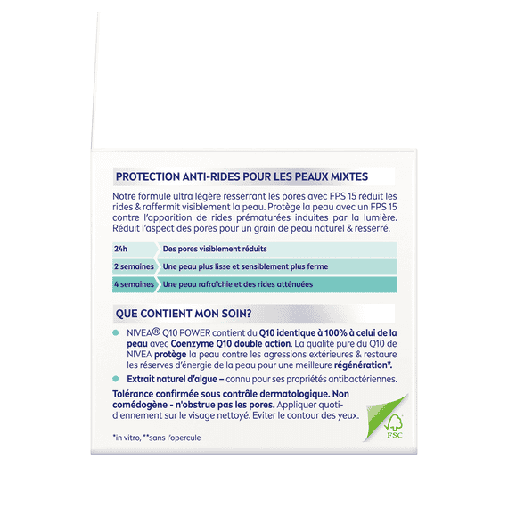 Q10 Power Anti-Falten Leichte Tagescreme LSF 15
