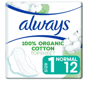 Ultra Sanitary Napkin Cotton Protection Normal with Wings 12 pieces