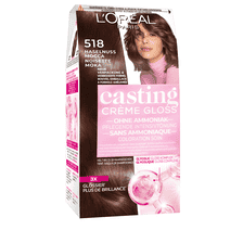 Couleur des cheveux 518 Noisette Mocca