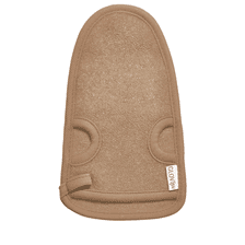 Body Wash & Peeling Mitt - Beige