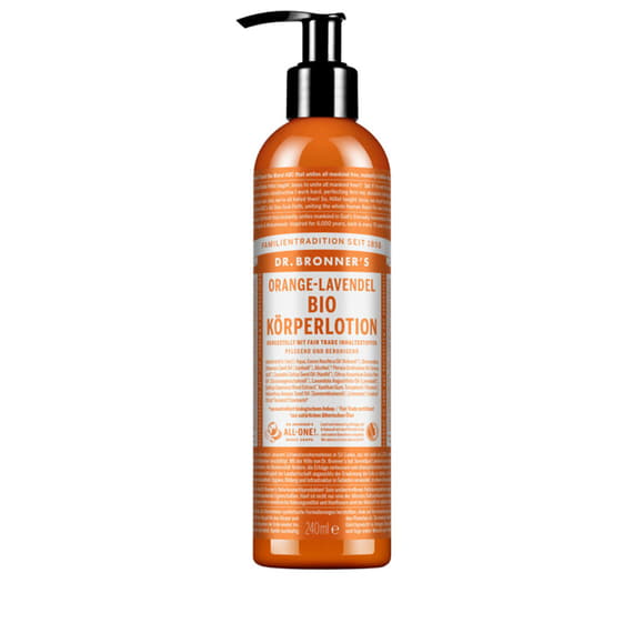 Organic Body Lotion - Orange Lavender