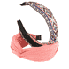 Boho pink knotted headband