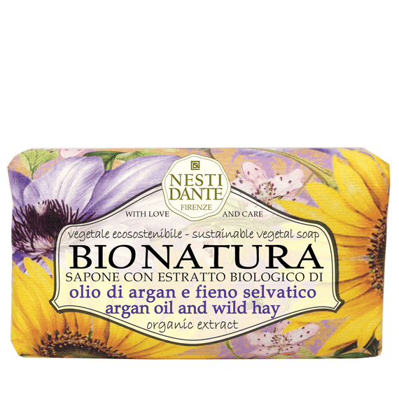 Bio Natura - Argan Oil & Wild Hay Sapone