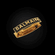 Gold Plated Barrette Medium Logo
